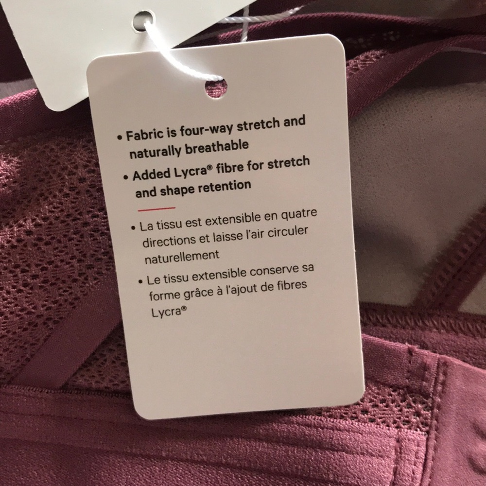 Lululemon Awake to Lace Blush Bra Size 36D - Picture 6 of 6